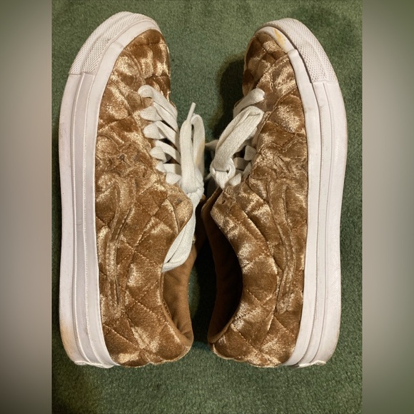 Converse Golf le Fleur Velvet Sneakers Sz M 8/W 10 - Picture 4 of 9